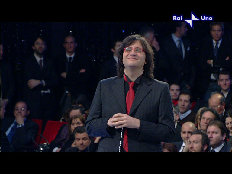 Roberto Molinelli dirige Alexia e Mario Lavezzi a Sanremo 2009